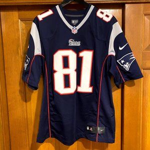 Nike NFL Limited Patriots Aaron Hernandez Jersey